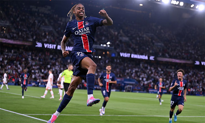 PSG ghi bàn bùng nổ ở Ligue 1 mà không cần Mbappe