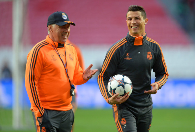 Ancelotti đánh giá cao Ronaldo